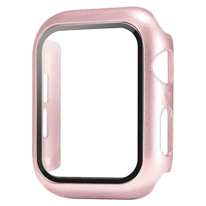 Glass+Cover for Apple Watch Case 9 8 7 6 SE 5 Iwatch Accessorie Screen Protector Apple Watch Serie 44Mm 40Mm 41Mm 45Mm 42Mm 38Mm