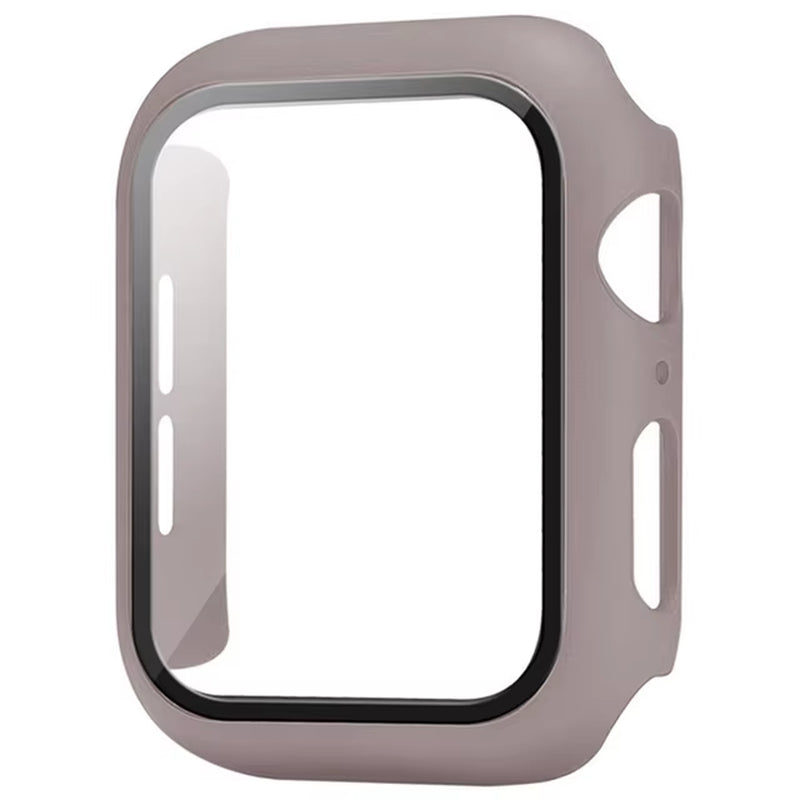Glass+Cover for Apple Watch Case 9 8 7 6 SE 5 Iwatch Accessorie Screen Protector Apple Watch Serie 44Mm 40Mm 41Mm 45Mm 42Mm 38Mm